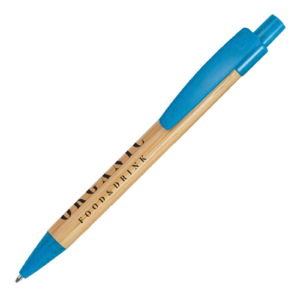 Product image STOA Druckkugelschreiber mit Gehäuse und Spitze aus Bambus Werbeartikel