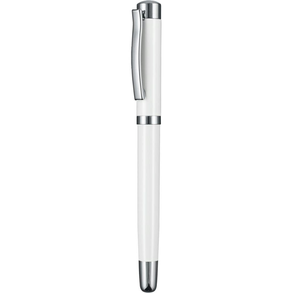 Product image Roller-Ball FORTUNA WEIß, incl. 1-er Pen-Box Werbeartikel