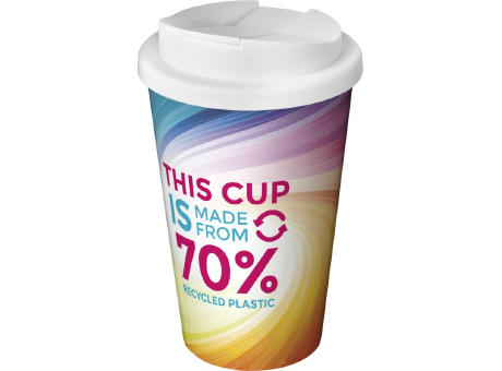 Brite-Americano® Eco 350 ml Isolierbecher mit auslaufsicherem Deckel Werbeartikel