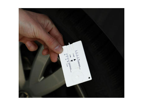 Reifenprofilmesser "Card" Werbeartikel