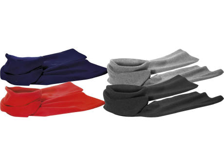 Fleece-Schal aus Polyester-Fleece Maddison Werbeartikel