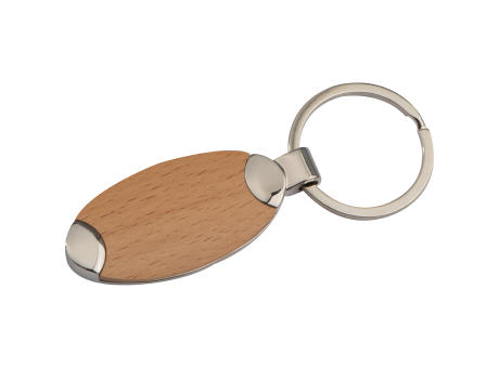 Metall-Holz-Schlüsselanhänger Baltrum bedrucken