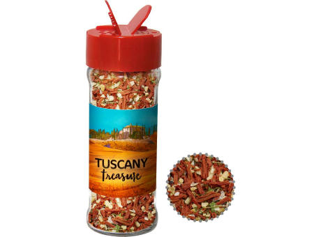 Product image Gewürzmischung Toskanische Bruchetta, ca. 35g, Glas mit Streuaufsatz Werbeartikel