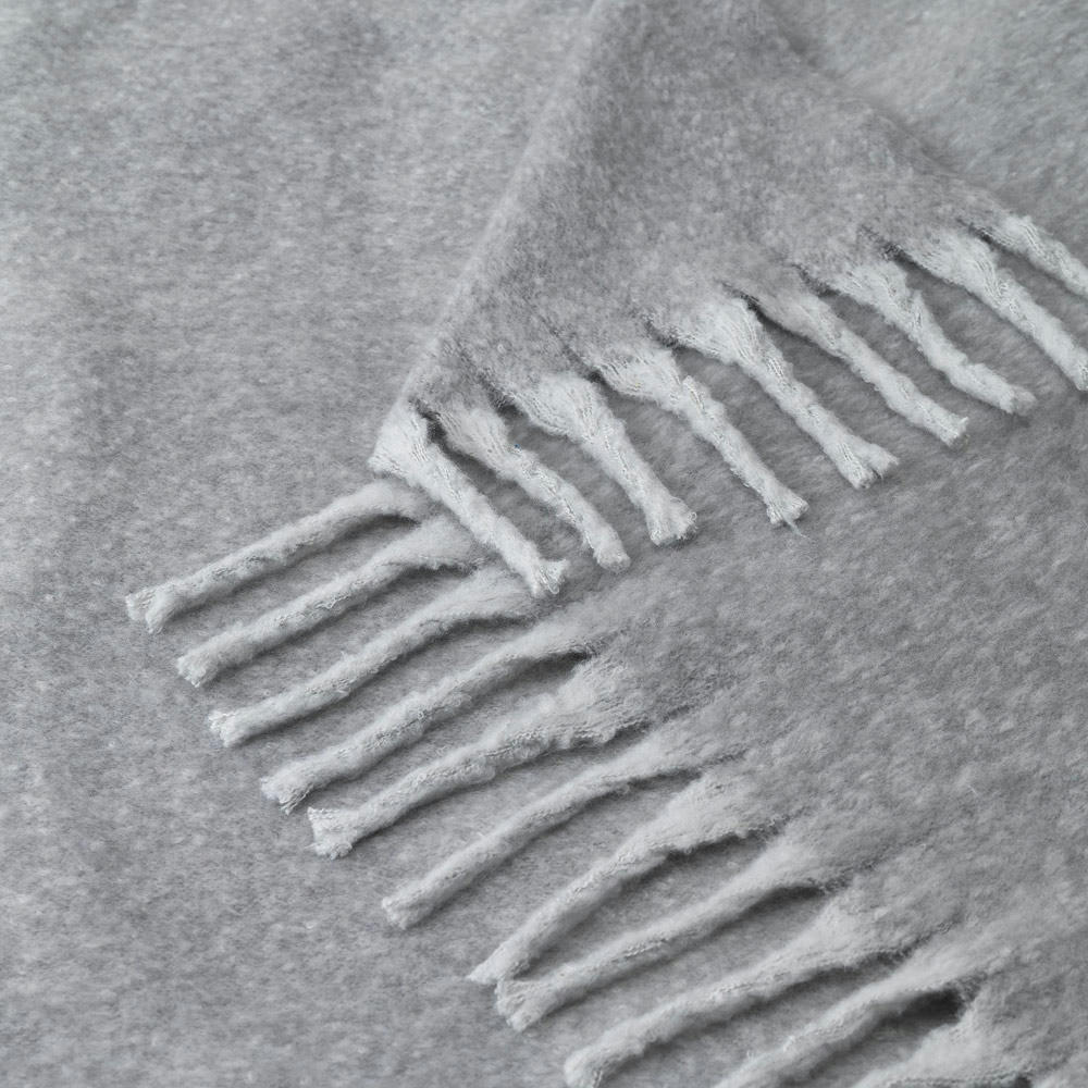 COMFY. Decke aus recyceltem Polyester (100% rPET) (300 g/m²), mit Mohair-Feeling Werbeartikel