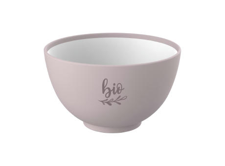 Bio-Müslischale "2 Colour" matt Werbeartikel