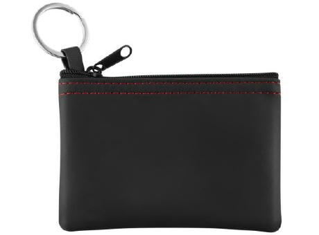 Product image Blackmaxx® Schlüsseltasche "ColourCraft" schwarz/rot Werbeartikel