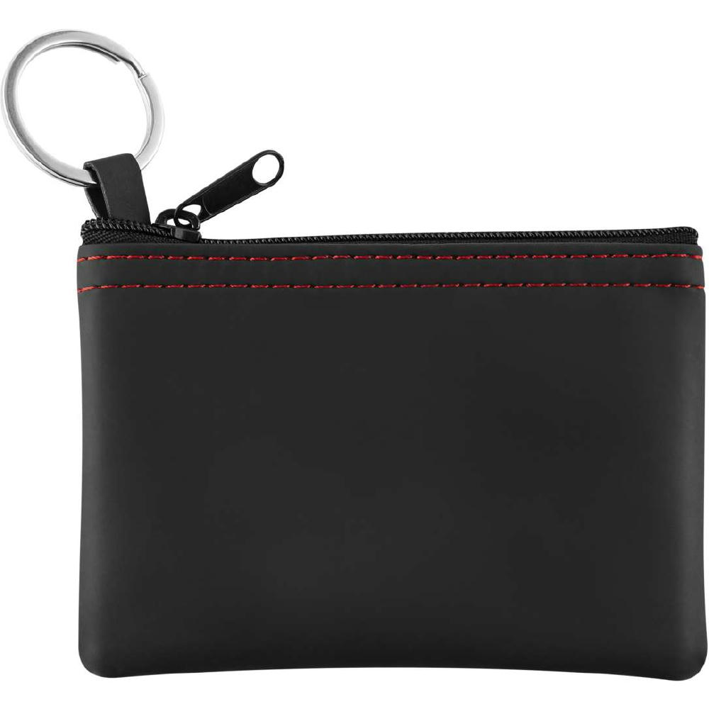 Product image Blackmaxx® Schlüsseltasche "ColourCraft" schwarz/rot Werbeartikel