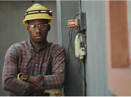 Wiederaufladbare Stirnlampe 3W 'Mizar' Werbeartikel