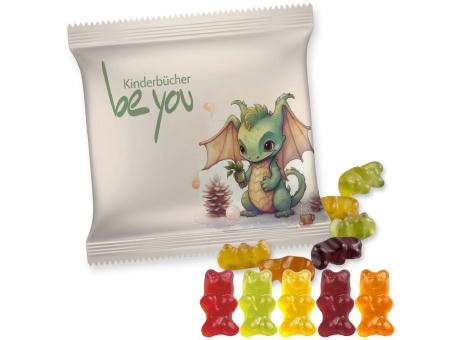 Product image Gummibärchen ohne Gelatine, ca. 30g, Maxi-Tüte Werbeartikel