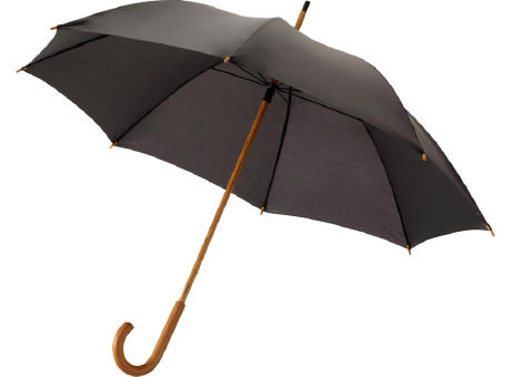 Product image Jova 23" Regenschirm mit Holzstange und -griff Werbeartikel