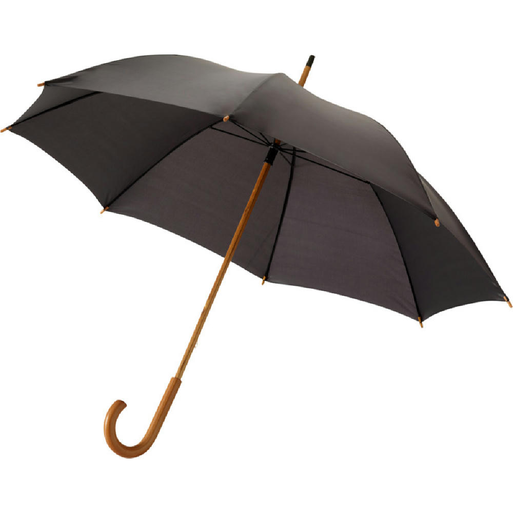 Product image Jova 23" Regenschirm mit Holzstange und -griff Werbeartikel