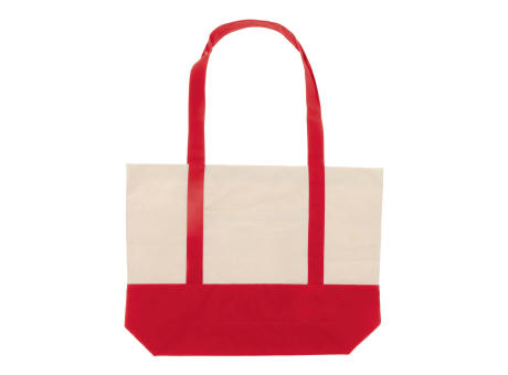 Strandtasche Baumwollsegeltuch OEKO-TEX® 280g/m² 42x10x30cm Werbeartikel