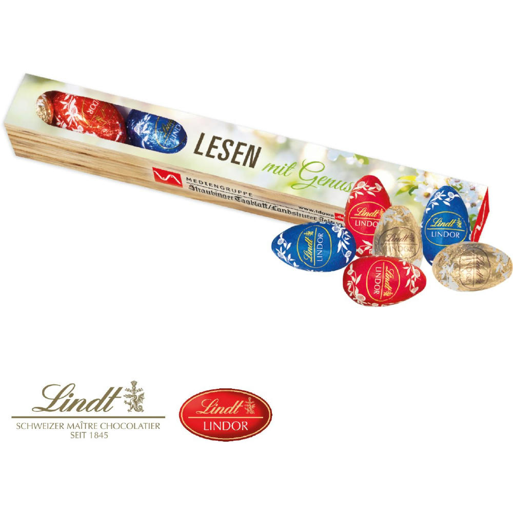 Product image EIER PARADE MIT LINDT SCHOKOLADE Werbeartikel