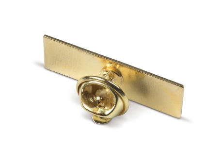 Metall Pin rechteckig 30x10mm bedrucken