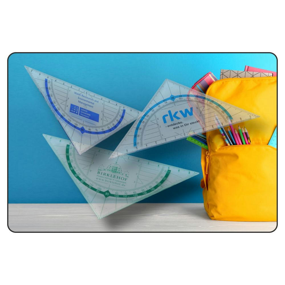 Product image Geodreieck Werbeartikel