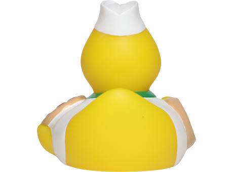 Quietsche-Ente Pizzabäcker Werbeartikel