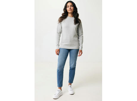 IQONIQ Denali ungefärbt. Rundhals-Sweater aus recycelter BW bedrucken