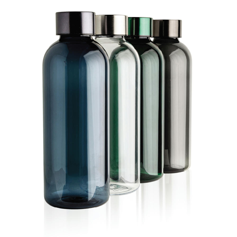 Auslaufsichere Trinkflasche mit Metalldeckel Werbeartikel