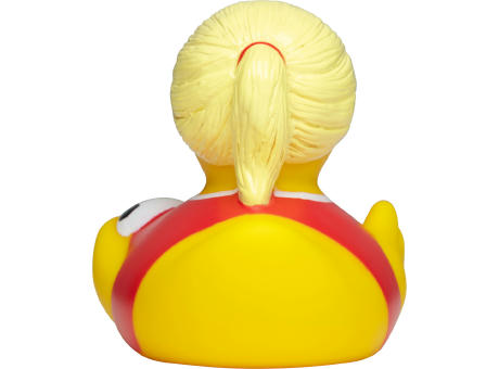 Quietsche-Ente Fußballerin Werbeartikel