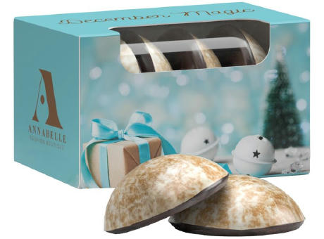 Product image Lebkuchen Mini 4er WEISS bedrucken