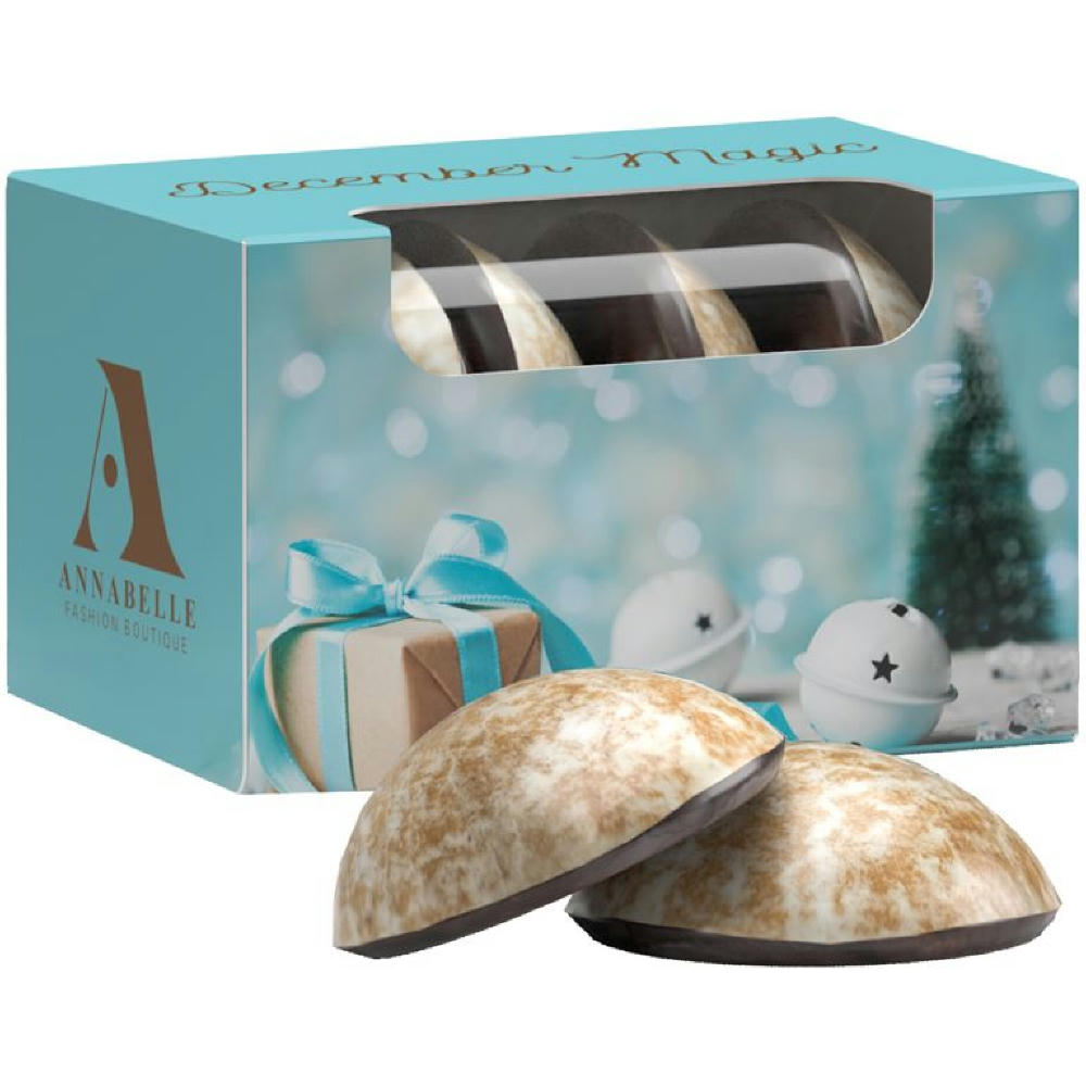 Product image Lebkuchen Mini 4er WEISS Werbeartikel