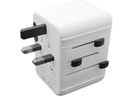 Universeller Reiseadapter 'Tacoma' Werbeartikel