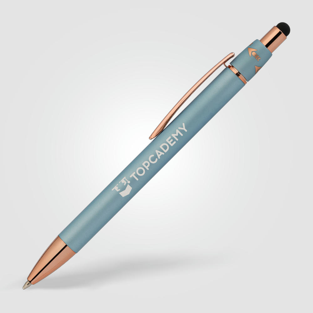Orbit Spinner Metall Kugelschreiber - m/Stylus Werbeartikel