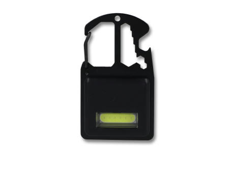 Kompaktes Multitool aus R-ABS &amp; Metall 7 Funktionen Werbeartikel