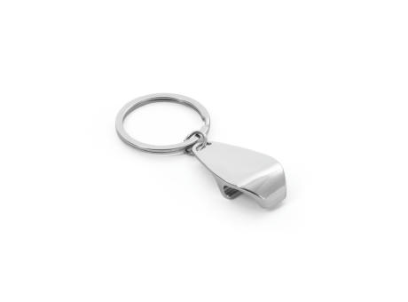 HELLI. Schlüsselanhänger aus Metall mit einem Flaschenöffner bedrucken