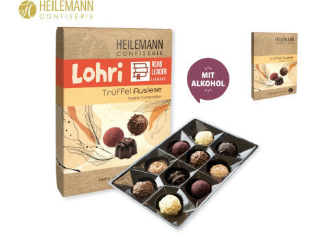 Product image Heilemann Trüffel Auslese im Schuber, 125 g, Inhalt: Heilemann Trüffel Auslese Werbeartikel