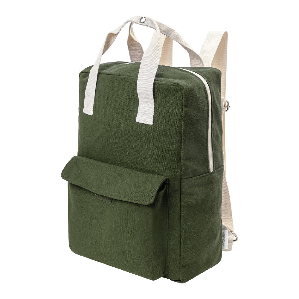 Rucksack aus recyceltem Canvas Rekan Back Werbeartikel