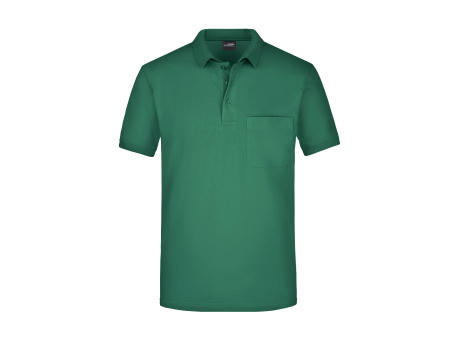 Men's Polo Pocket - Klassisches Poloshirt mit Brusttasche bedrucken
