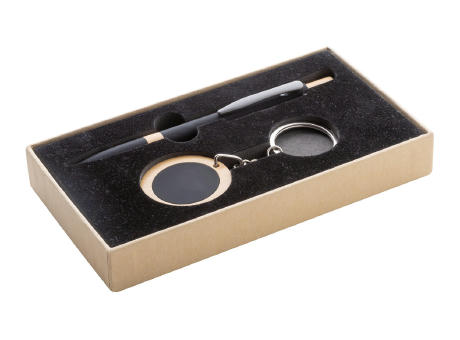 Geschenkset Kugelschreiber und Schlüsselanhänger Specuset Werbeartikel