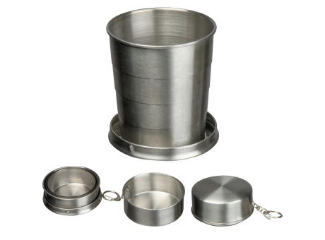 Product image Faltbarer Edelstahltrinkbecher Werbeartikel