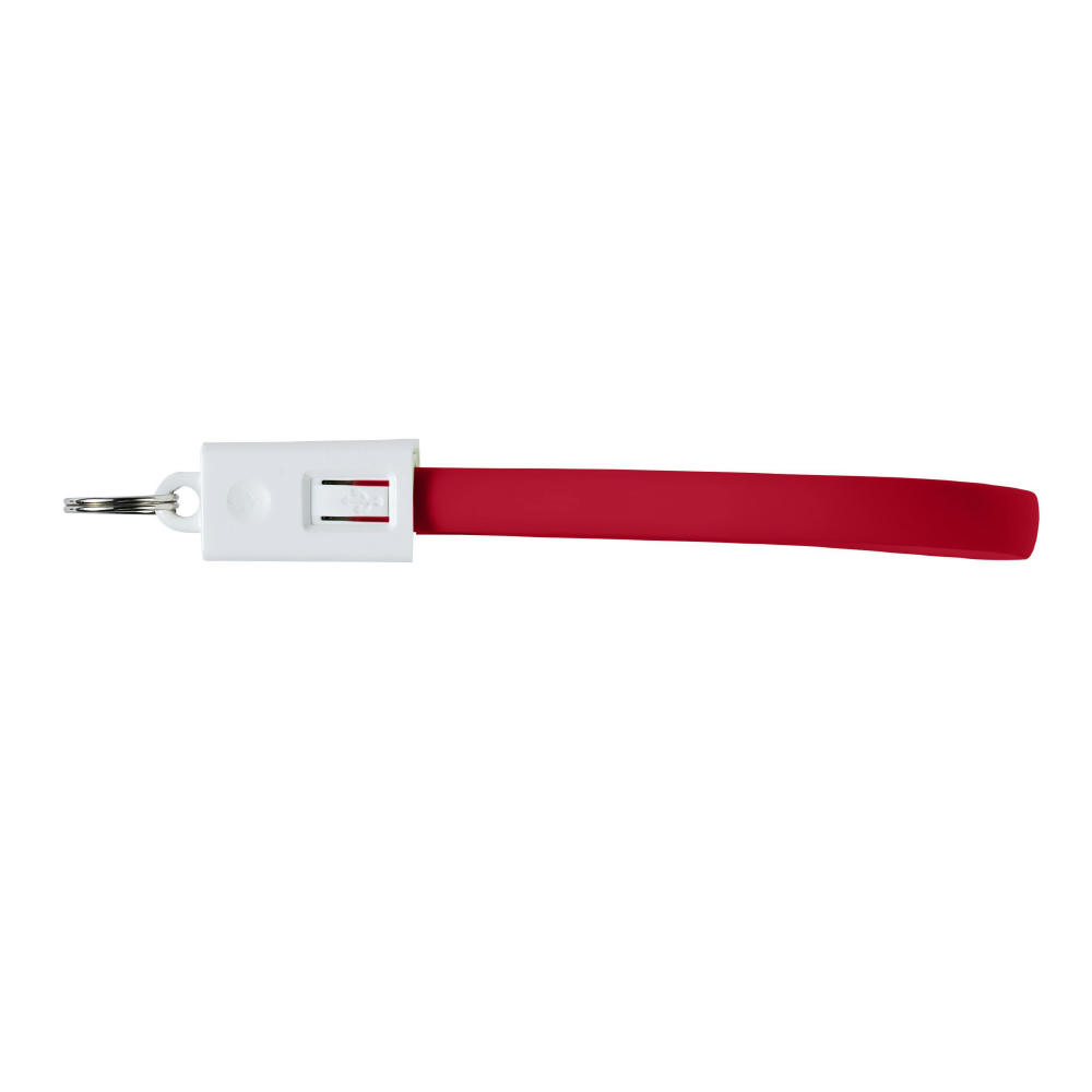 Product image Ladekabel aus PVC mit Schlüsselbund Pierre Werbeartikel