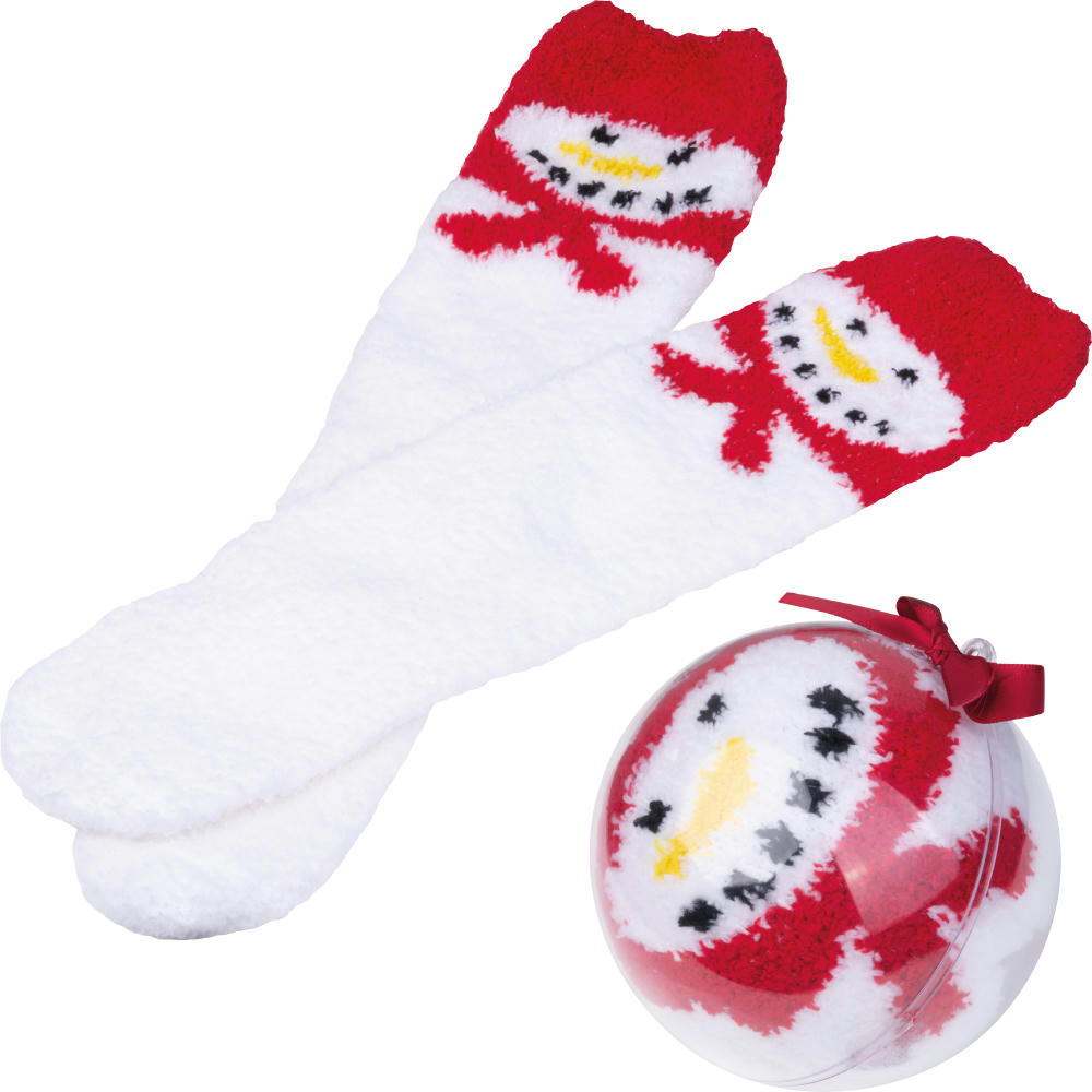 Product image Weihnachtssocken in Kugel OLAF Werbeartikel