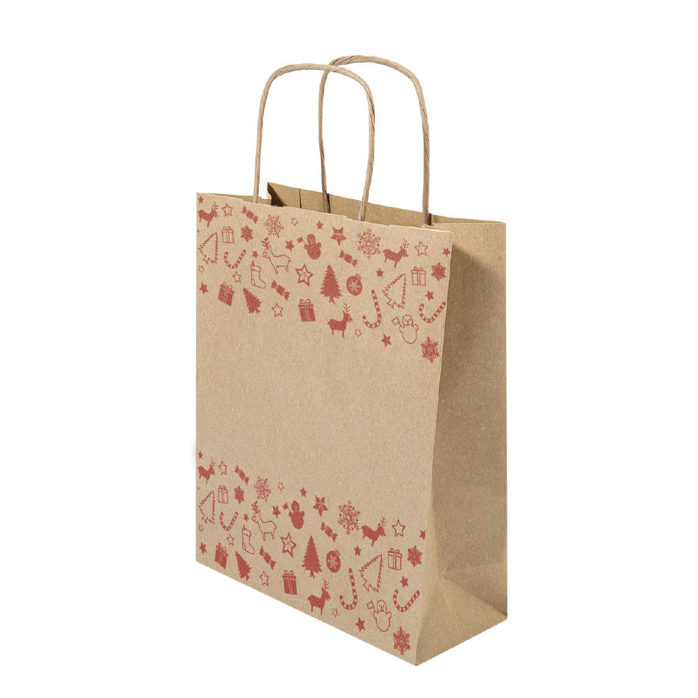 Weihnachtsgeschenktasche, groß Julegave L Werbeartikel