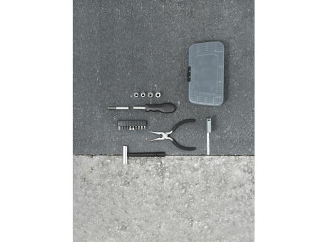 Werkzeug-Set , 10 tlg. aus Metall Blaine Werbeartikel