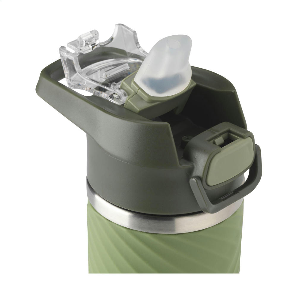 Lynn RCS Recycled Steel Bottle 500 ml Thermosflasche Werbeartikel