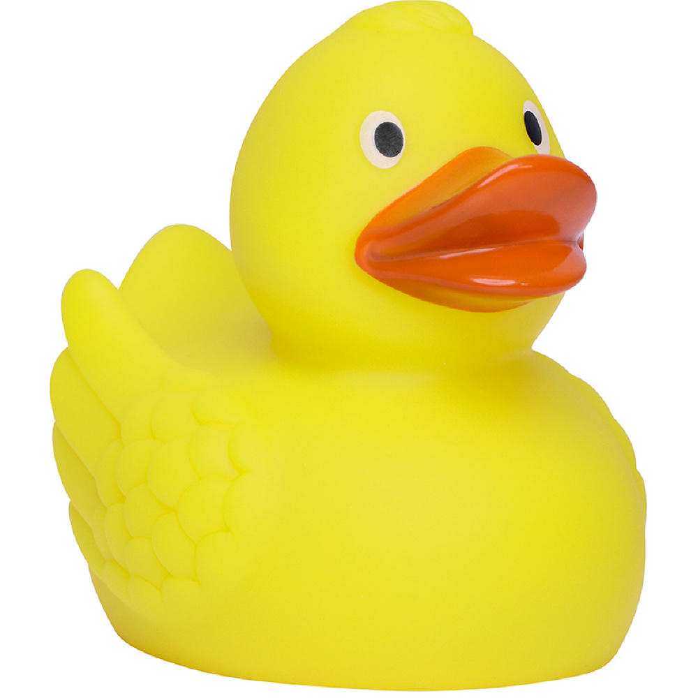 Product image Renn-Ente, mit Metallplatte Werbeartikel