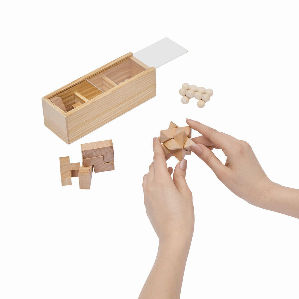BRAIN POWER - Geschicklichkeitsspiel-Set Werbeartikel