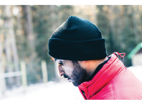 Pryor AWARE™ Polylana® Beanie mit Bündchen Werbeartikel