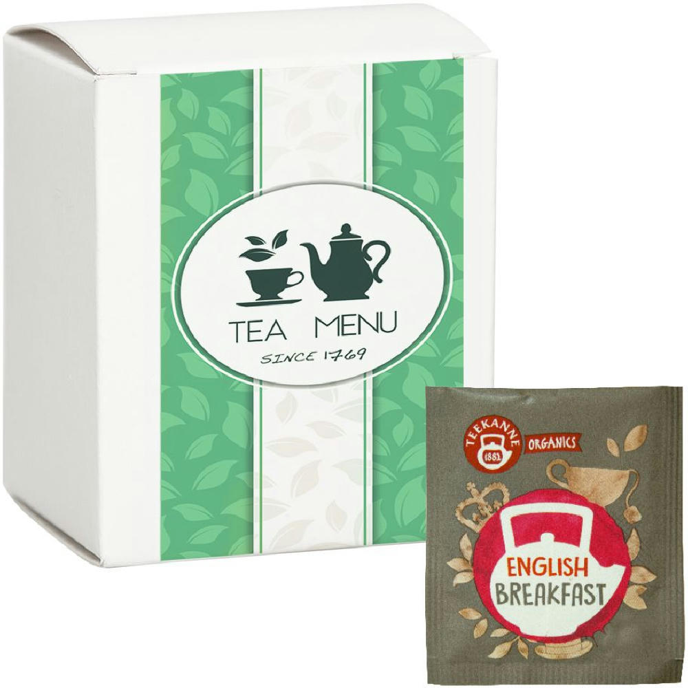 Product image Beuteltee English Breakfast, 10 Stück, 18g, Faltschachtel Werbeartikel