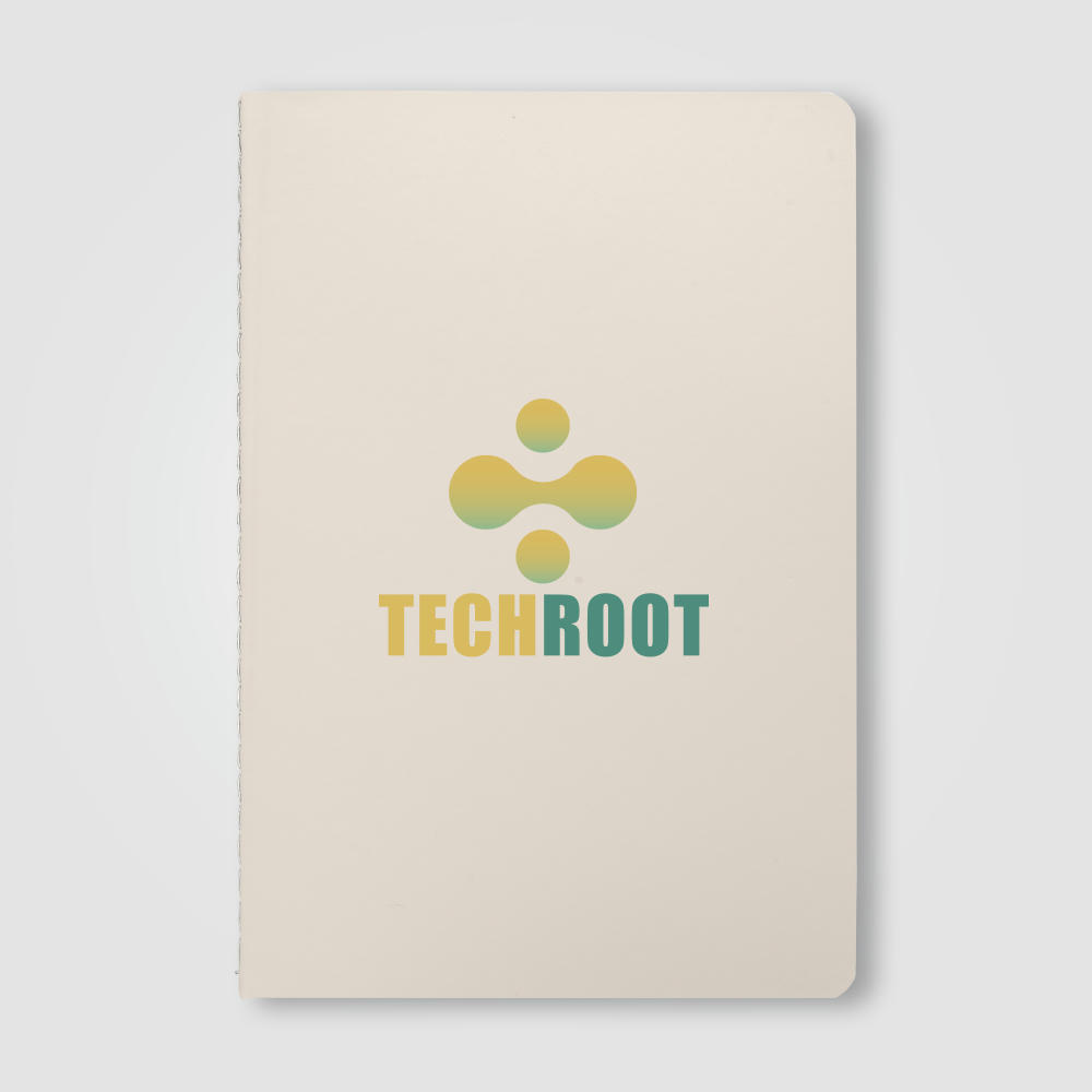 Product image Eilo Notizbuch mit Kontrastnähten aus recyceltem Material – A5 Werbeartikel