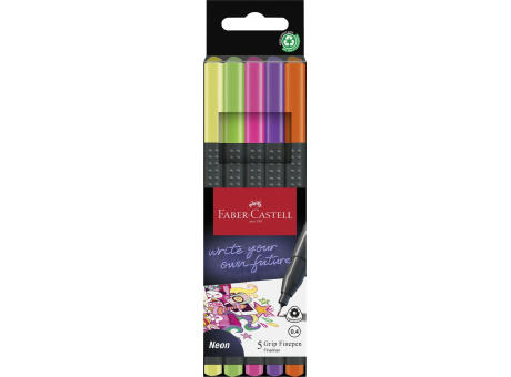 Product image Fineliner Grip Finepen neon Werbeartikel