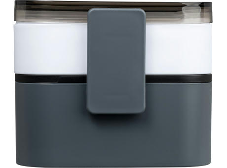 DUO Doppel- Lunchbox mit auslaufsicherem Deckel Werbeartikel