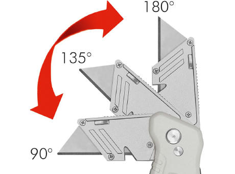Trapezklingen-Klappmesser "Solid Screw Cut" Werbeartikel