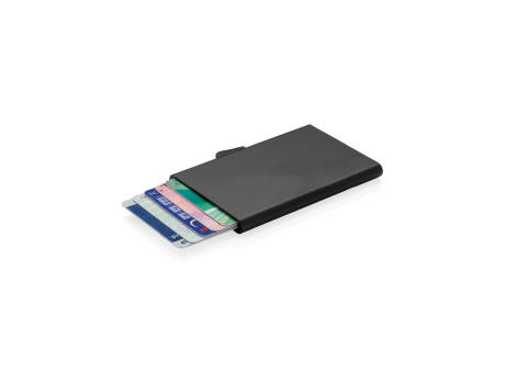 C-Secure Aluminium RFID Kartenhalter bedrucken