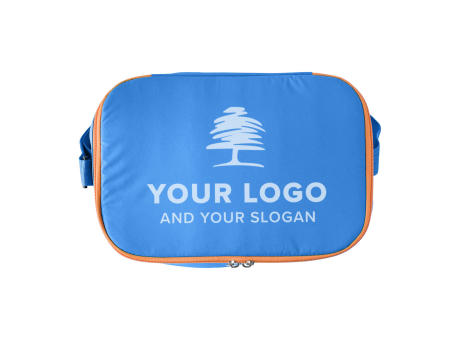 Selbstaufblasende Kühltasche aus 50D Polyester Aleah Werbeartikel