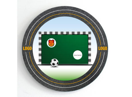 2 in 1 Dartscheibe 69 aus Vlies | komplett individuell bedruckbar Werbeartikel